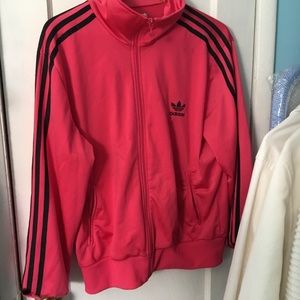 Pink adidas sweater